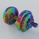 Dumbbell pair of dumbbells