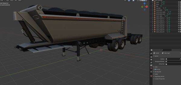 Dump trailer