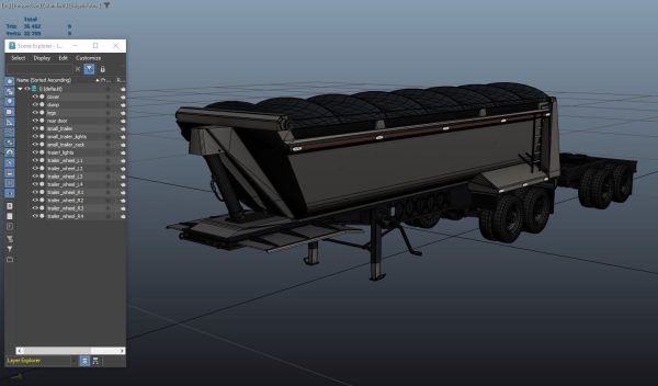 Dump trailer