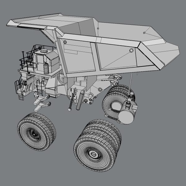 Dump Truck Liebherr T282B