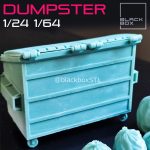 Dumpster Diorama parts 1-24 1-64th scale