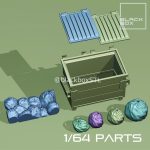 Dumpster Diorama parts 1-24 1-64th scale