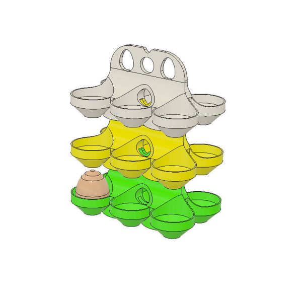 egg shelf stackable