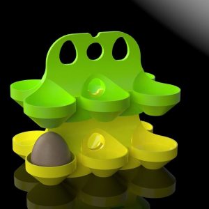 egg shelf stackable