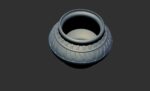Egyptian Pottery 3D Printable model cnc