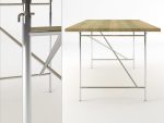 Eiermann table with top and legs