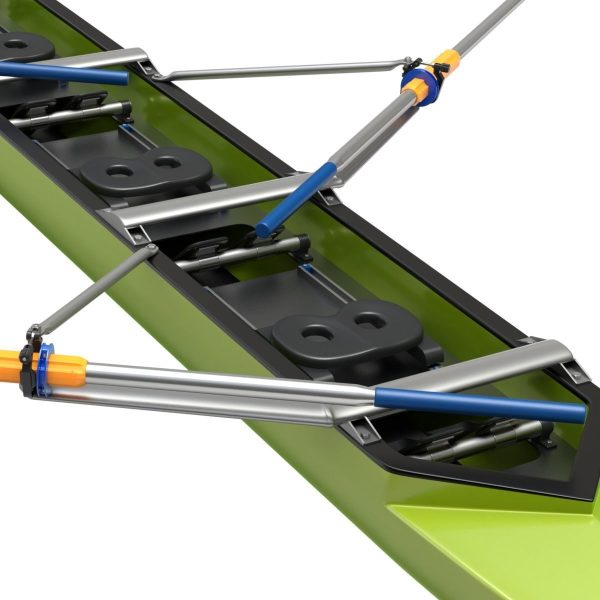 Eight Men Rowing Boat