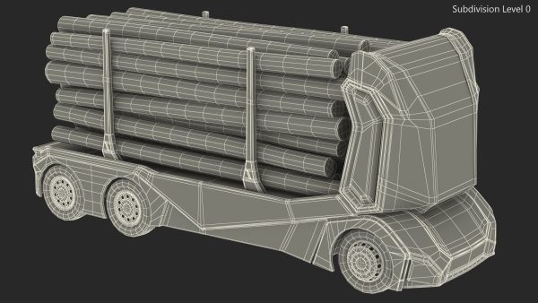 Einride Electric Autonomous Logging Truck