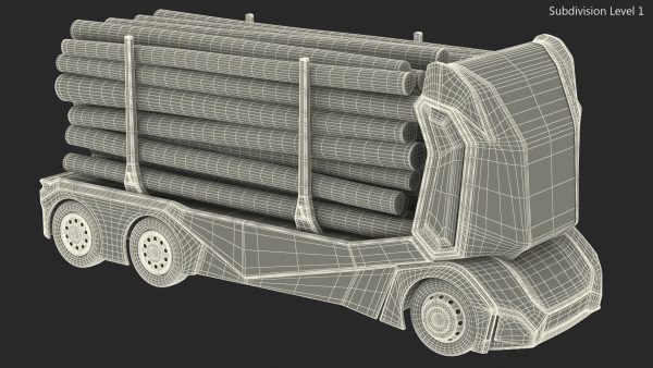 Einride Electric Autonomous Logging Truck