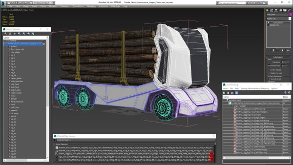 Einride Electric Autonomous Logging Truck