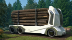 Einride Electric Autonomous Logging Truck