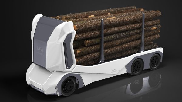 Einride Electric Autonomous Logging Truck