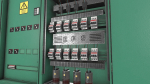 Electric Fuse Box Green