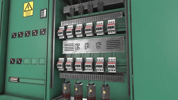 Electric Fuse Box Green