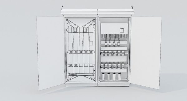 Electric Fuse Box Green