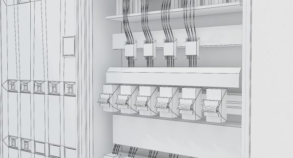 Electric Fuse Box Green