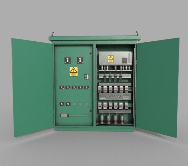 Electric Fuse Box Green