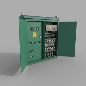 Electric Fuse Box Green