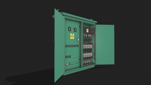 Electric Fuse Box Green