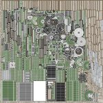 Electric Motor Cross Section Green