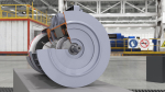 Electric Motor Cutaway Gray