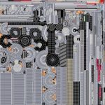 Electric Motor Cutaway Gray