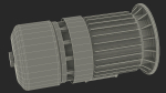 Electric Motor Cutaway Green
