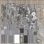 Electric Motor Cutaway Grey