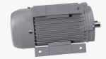 Electric Motor Cutaway Grey