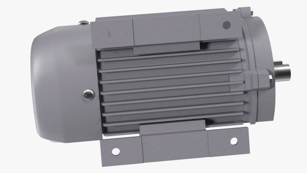 Electric Motor Cutaway Grey