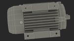 Electric Motor Cutaway Grey