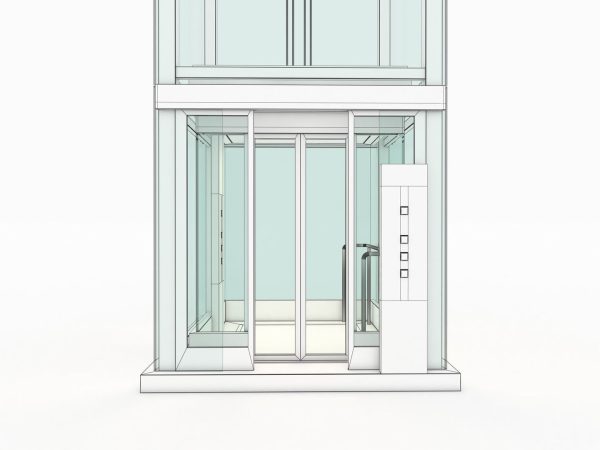 Elevator tall glass