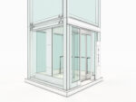 Elevator tall glass