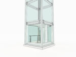 Elevator tall glass