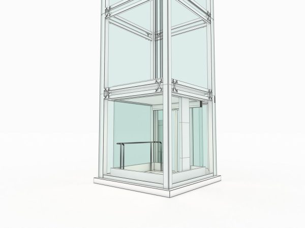 Elevator tall glass