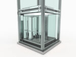 Elevator tall glass