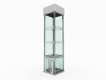 Elevator tall glass