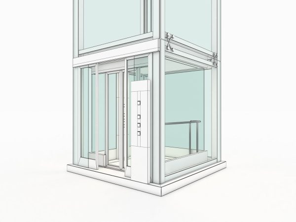 Elevator tall glass