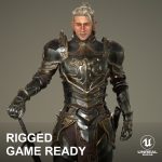 Elf Knight Character
