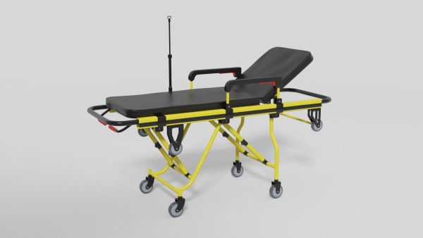 Emergency ambulance stretcher