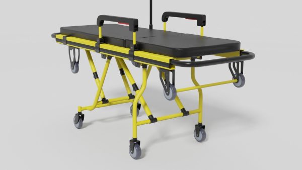 Emergency ambulance stretcher