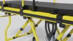 Emergency ambulance stretcher