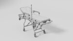 Emergency ambulance stretcher