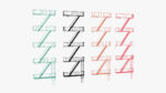 Emergency Fire Escape Stairs 3d model