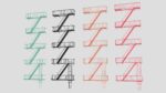 Emergency Fire Escape Stairs 3d model