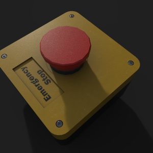 emergency-stop-control-3d-model-low-poly-obj-fbx
