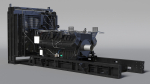 Engine and Cooling System for Diesel Generator