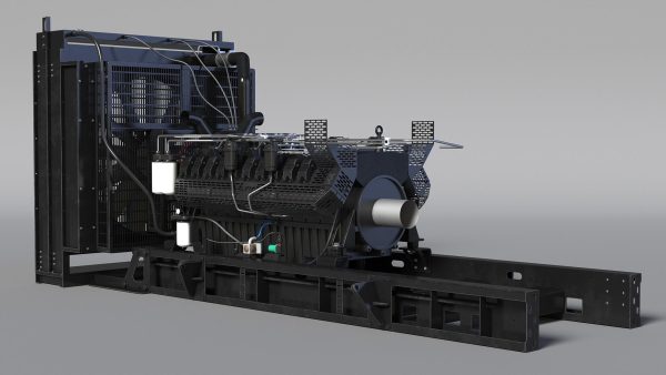 Engine and Cooling System for Diesel Generator