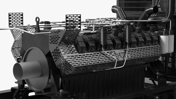 Engine and Cooling System for Diesel Generator