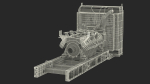 Engine and Cooling System for Diesel Generator